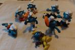 Vintage Sportieve smurfen lot van 7, Ophalen of Verzenden, Gebruikt