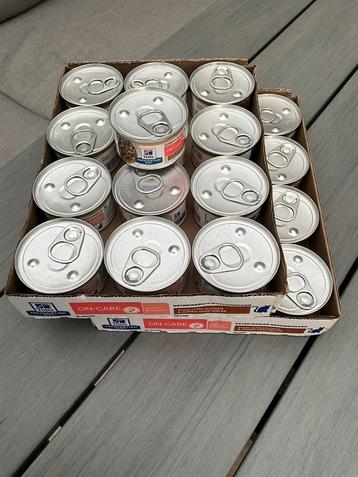 Hilss On-Care kip 25 blikjes + Hills Dental kip 1,5kg beschikbaar voor biedingen