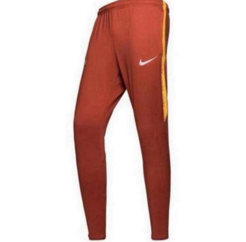 Roma Trainingsbroek Dry Squad Bruin-Goud voetbal 2018-2019, Sport en Fitness, Voetbal, Zo goed als nieuw, Broek, Maat XL, Ophalen of Verzenden