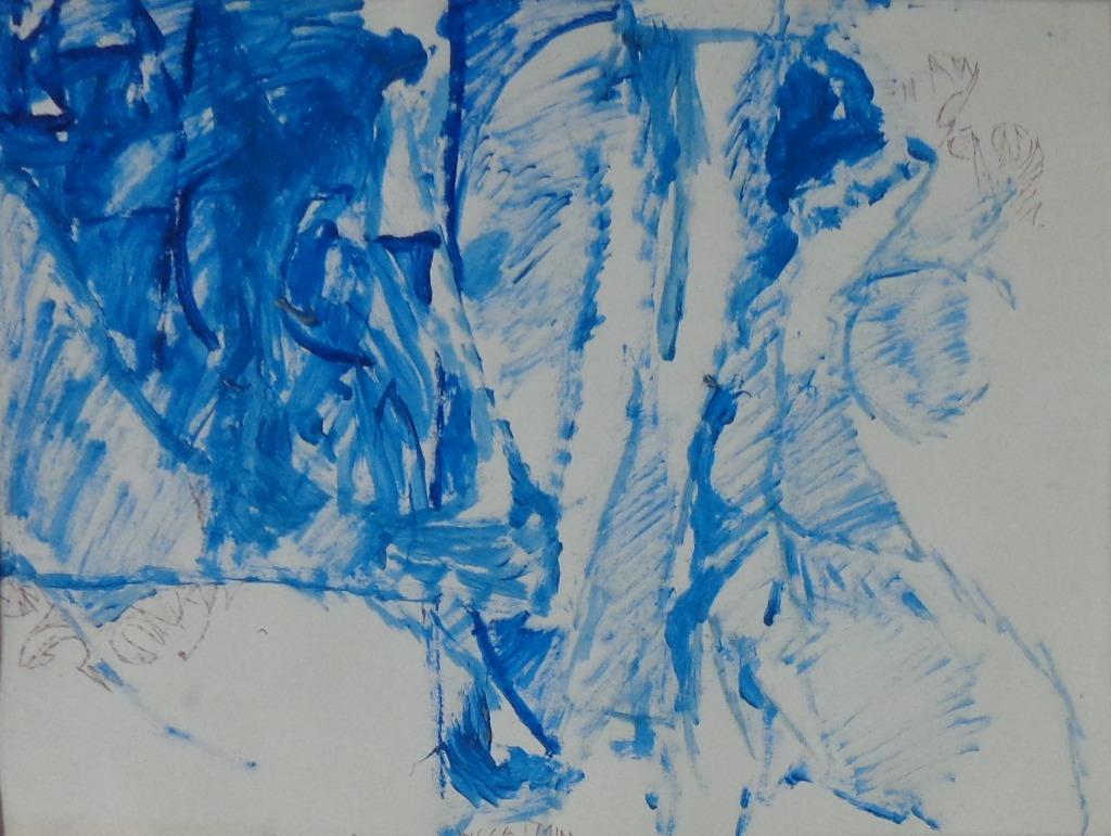 JOCHEN SEIDEL / MAGIC MOUNTAIN / ORIGINEEL WERK 68x83cm KAD, Antiquités & Art, Art | Peinture | Moderne, Enlèvement