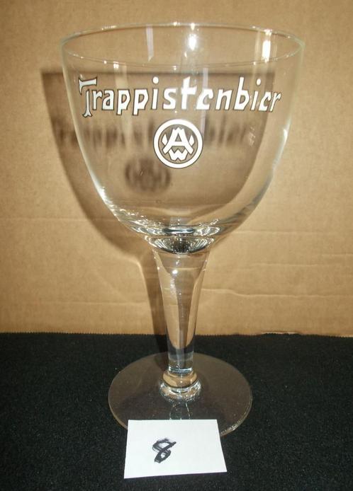 Trappistenbier AW - bierglas - 267gr. - WESTMALLE - 8, Verzamelen, Biermerken, Gebruikt, Glas of Glazen, Overige merken, Ophalen of Verzenden