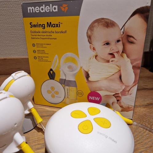 Medela borstkolf Swing Maxi -geen batterijen- incl bh & acc., Kinderen en Baby's, Babyvoeding en Toebehoren, Zo goed als nieuw