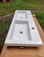 Dubbele Wastafel lavabo 130 euro, Ophalen, Zo goed als nieuw, Steen, Wastafel