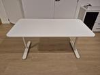 IKEA BEKANT Bureau Wit – 160x80 cm – In hoogte verstelbaar, Enlèvement, Réglable en hauteur, Comme neuf, Bureau