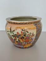 Vintage chinese bloempot 36cm diameter, Antiek en Kunst, Ophalen of Verzenden