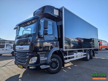 DAF CF 290 FAN 6x2/4 DagCab Euro6C - Koel-VriesBak 7.9m + Ca beschikbaar voor biedingen