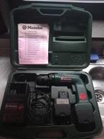 Metabo draadloos vijsmachine met 2 batterijen/lader/koffertj, Doe-het-zelf en Bouw, Ophalen of Verzenden, Gebruikt