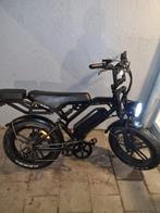 Ouxi v20 pro fatbike zwart ALARM 25 km/h LEGAAL, Fietsen en Brommers, Gebruikt, 59 cm of meer, 50 km per accu of meer, Ophalen