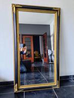 Antieke spiegel met vergulde houten lijst, 50 tot 100 cm, 100 tot 150 cm, Rechthoekig, Ophalen