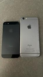 Iphone 5 en iphone 6s, Telecommunicatie, Mobiele telefoons | Apple iPhone, Ophalen, 16 GB, Zo goed als nieuw, 82 %