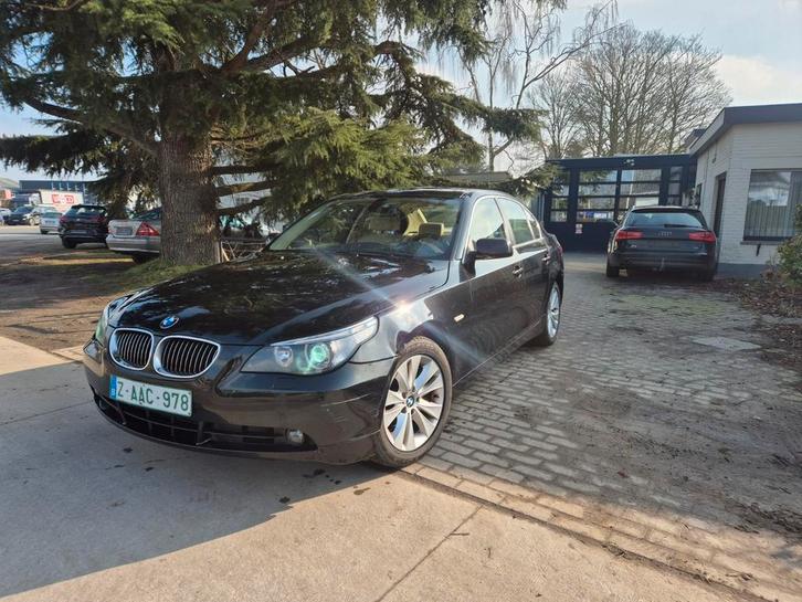 Bmw 525D AUTOMAAT 163pk zeer propere staat!, Auto's, BMW, Bedrijf, Te koop, 5 Reeks, ABS, Adaptieve lichten, Airbags, Airconditioning