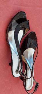 Schoenen maat 43, Kleding | Dames, Ophalen of Verzenden, Zo goed als nieuw, Zwart, Sandalen of Muiltjes