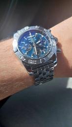 Breitling Chronomat 44 B01, full set. GEEN CATAWIKI, Handtassen en Accessoires, Horloges | Heren, Ophalen, Staal, Staal, Breitling