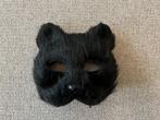Kattenmasker zwart rekker, Kinderen en Baby's, Ophalen of Verzenden, Zo goed als nieuw, Meisje
