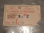 Ticket 1976/1977 Anderlecht Cercle, Tickets en Kaartjes