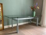 Cassina tafel LC-6 Le Corbusier / origineel met attest, Huis en Inrichting, 200 cm of meer, 50 tot 100 cm, Glas, Gebruikt