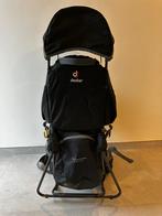 DEUTER KID COMFORT 1 PLUS DRAAGZAK ZWART, Kinderen en Baby's, Ophalen, Draagzak