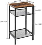 Table d'appoint | style industriel | LIVRAISON GRATUITE, Neuf, -, -, YMYNY