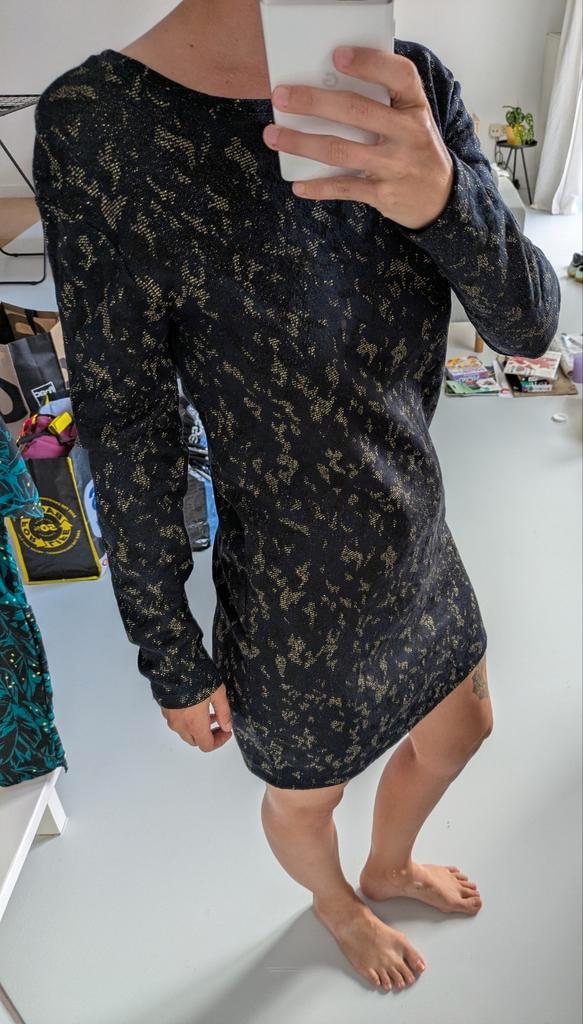 Feestelijke jurk maat S, Kleding | Dames, Jurken, Nieuw, Maat 36 (S), Blauw, Boven de knie, Ophalen of Verzenden