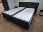bed kan bezorgd worden 180x210 inzgs complete boxspring bed, Huis en Inrichting, Ophalen of Verzenden, Grijs