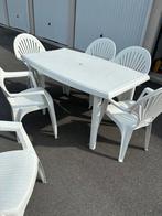 Table et chaise de jardin, Overige materialen, Tuinset, 6 zitplaatsen, Eettafel
