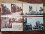 4 Postkaarten Ieper, Ophalen of Verzenden, Voor 1920, Gelopen, West-Vlaanderen