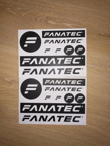 Fanatec Stickers beschikbaar voor biedingen