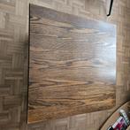 Salontafel massief eik, Ophalen, 50 tot 100 cm, Minder dan 50 cm, Gebruikt