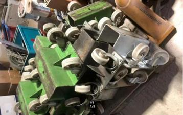 transport trolley staal industrieel beschikbaar voor biedingen