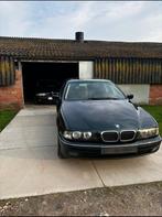 bmw 528i, Auto's, Achterwielaandrijving, Zwart, Leder en Stof, Berline