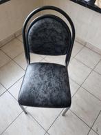keukenstoelen, Ophalen, Gebruikt, Zwart, Metaal