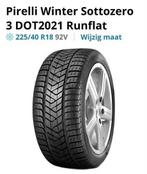 PIRELLI WINTERBANDEN SOTTOZERO 3, Ophalen, 18 inch, Gebruikt, Winterbanden
