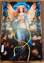 Plastic plaat met mooie afbeelding van Engel 20 x 30cm, Ophalen of Verzenden, Nieuw, Print