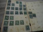 Ancien Cahier avec +/- 600 timbres Américains et Canadiens, Enlèvement ou Envoi