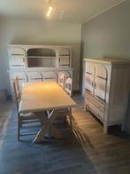Eiken eetplaats, Ophalen, Gebruikt, 4 tot 6 stoelen