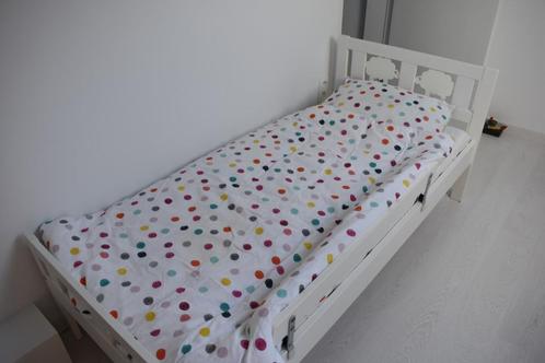 Donsdeken + dekbedovertrek - hoeslaken - matrasbeschermer, Kinderen en Baby's, Kinderkamer | Beddengoed, Gebruikt, Dekbedovertrek