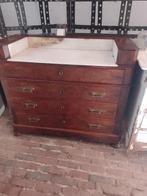 commode lavabo avec marbre, Antiek en Kunst, Ophalen