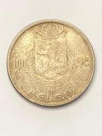 Munt zilver België 100 FR jaartal 1949 vlaams MISSLAG !!, Postzegels en Munten, Zilver, Ophalen of Verzenden, Losse munt, Zilver