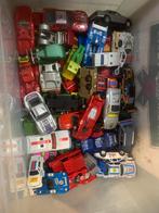 Metalen vintage mini-autoset, Kinderen en Baby's, Ophalen of Verzenden, Gebruikt