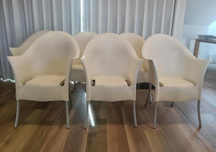 Starck Lord Yo, Huis en Inrichting, Stoelen, Gebruikt, Vijf, Zes of meer stoelen, Kunststof, Overige kleuren, Ophalen