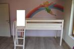 1 persoon kinderbed (2 bedden te koop), Ophalen, 85 tot 100 cm, Zo goed als nieuw, Hoogslaper of Stapelbed