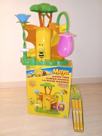 Maya De Bij speelhuisje + DVD's beschikbaar voor biedingen