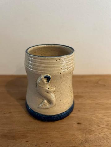 Petite chope en grès Orval 15cl signée galopin beschikbaar voor biedingen