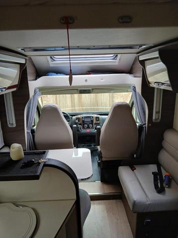 goed onderhouden mobilhome te koop, Caravans en Kamperen, Mobilhomes, 7 tot 8 meter, Diesel, Particulier, Half-integraal