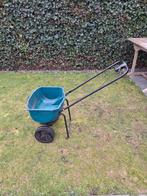 Strooiwagen gardena, Ophalen