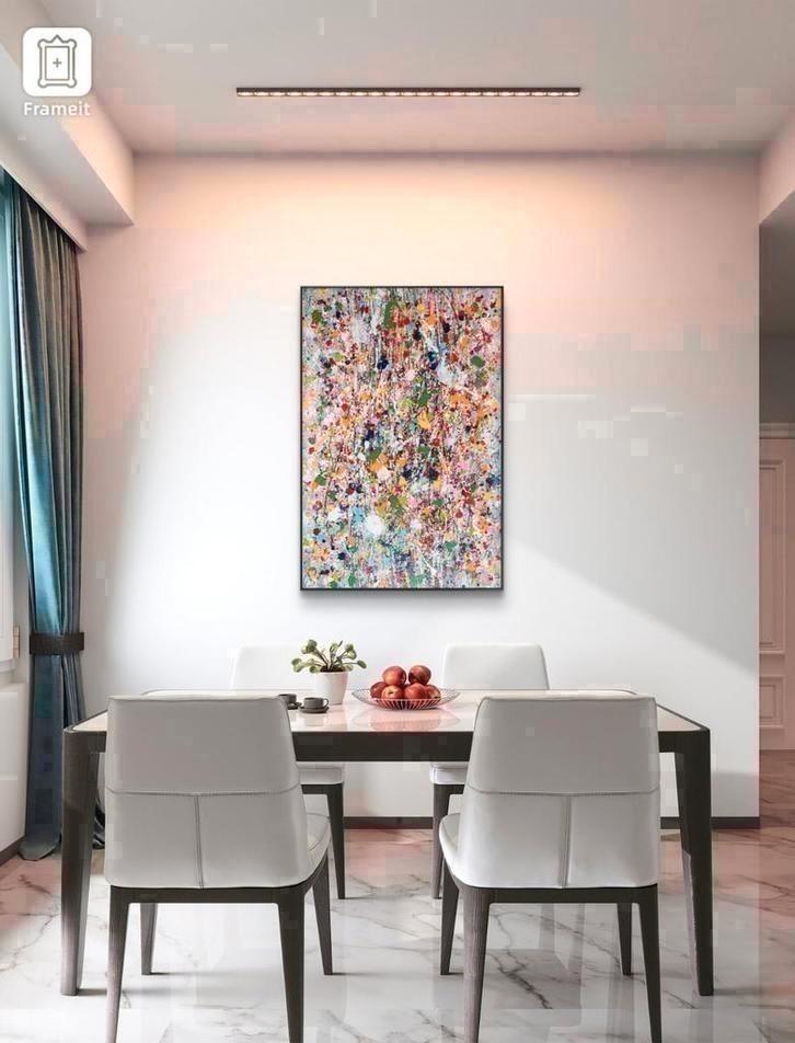 Odeur de fleurs, Antiquités & Art, Art | Peinture | Abstraite, Enlèvement