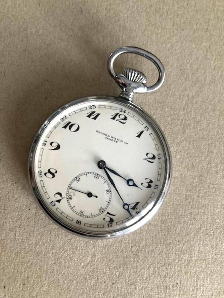 RECORD WATCH & CO, Antiek en Kunst, Antiek | Klokken, Ophalen of Verzenden