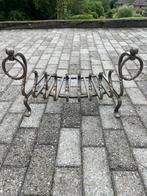 Firewall, smeedijzeren houthouder, Antiek en Kunst, Ophalen