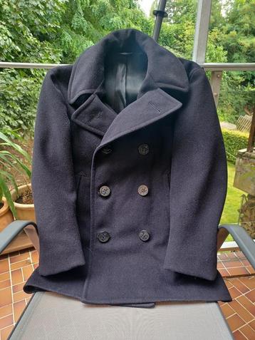 US Navy Pea Coat 100% wol beschikbaar voor biedingen