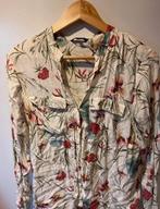 Bloemenblousse maat 38, Enlèvement ou Envoi, Comme neuf, Taille 38/40 (M)